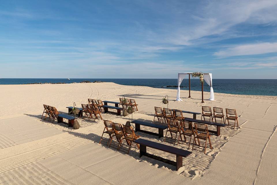 Ceremonia en playa