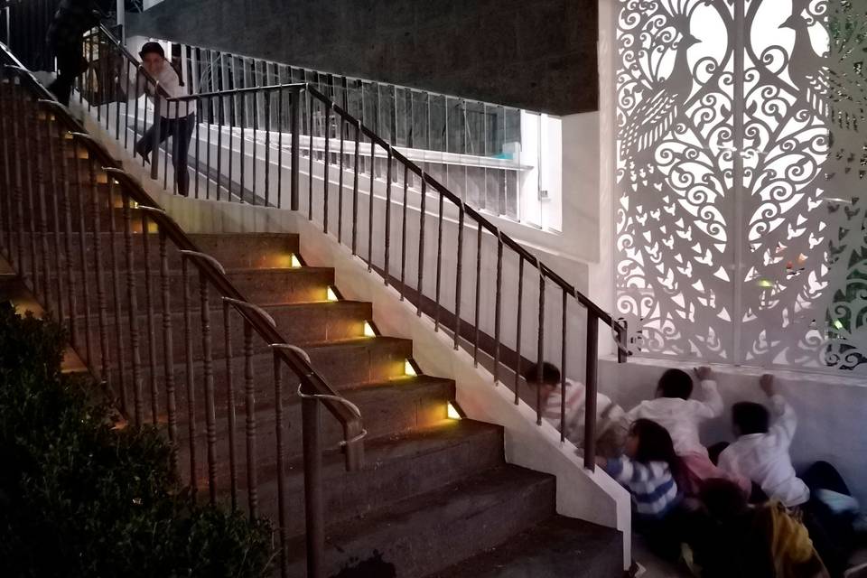 Escalera escénica