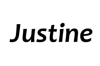 Justine logo
