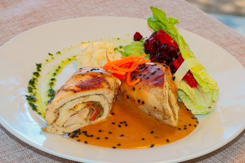 Pollo en salsa