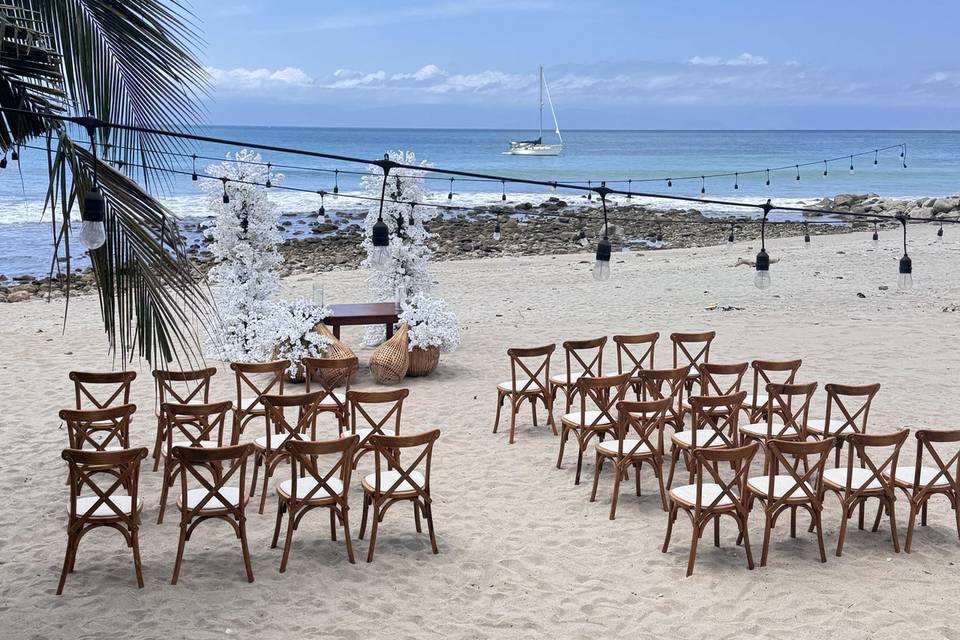 Ceremonia en Playa