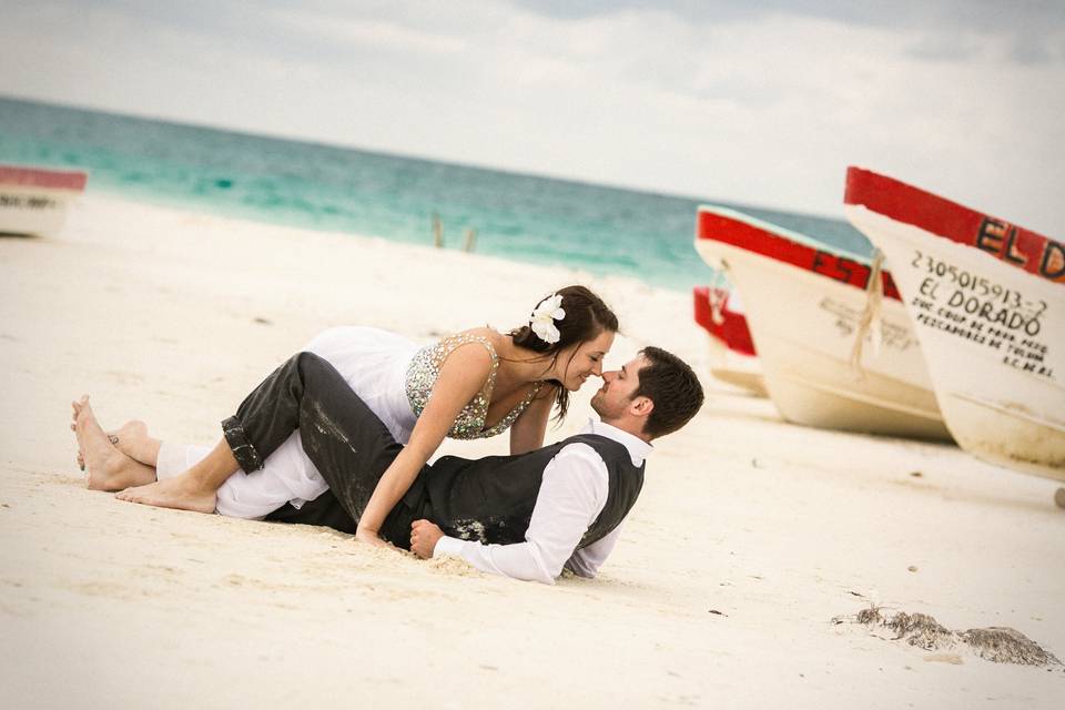 Trash the dress tulum