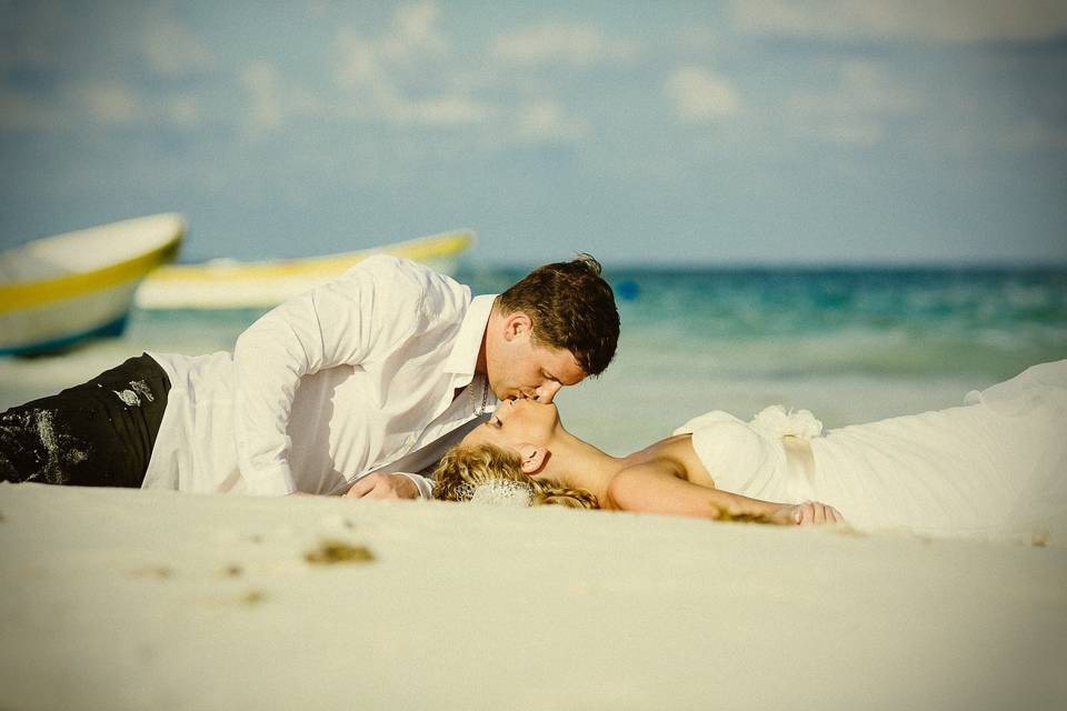 Trash the dress tulum