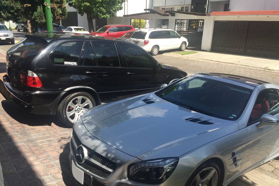 Mercedes SL 500 Frente 1