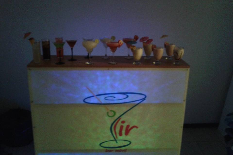 Variedad de cocteles