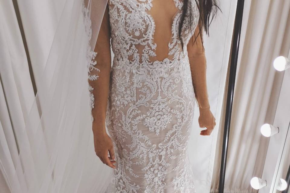 Vestido de novia playa