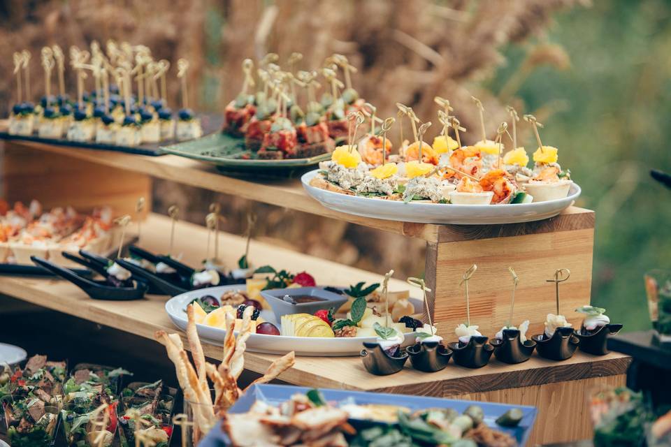 Buffet para boda