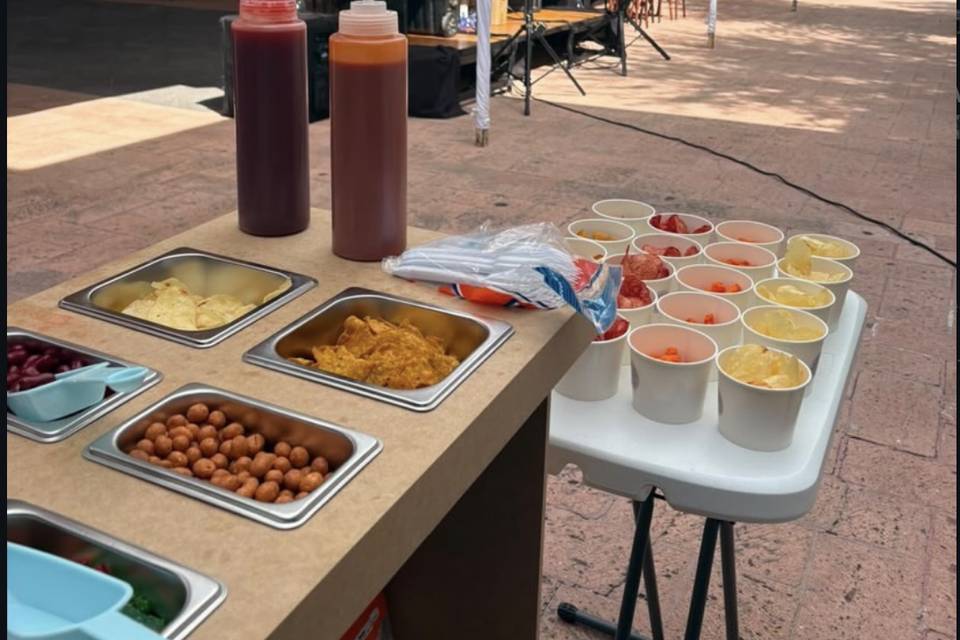 Barra de papas locas