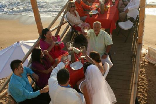 Brindis por los novios