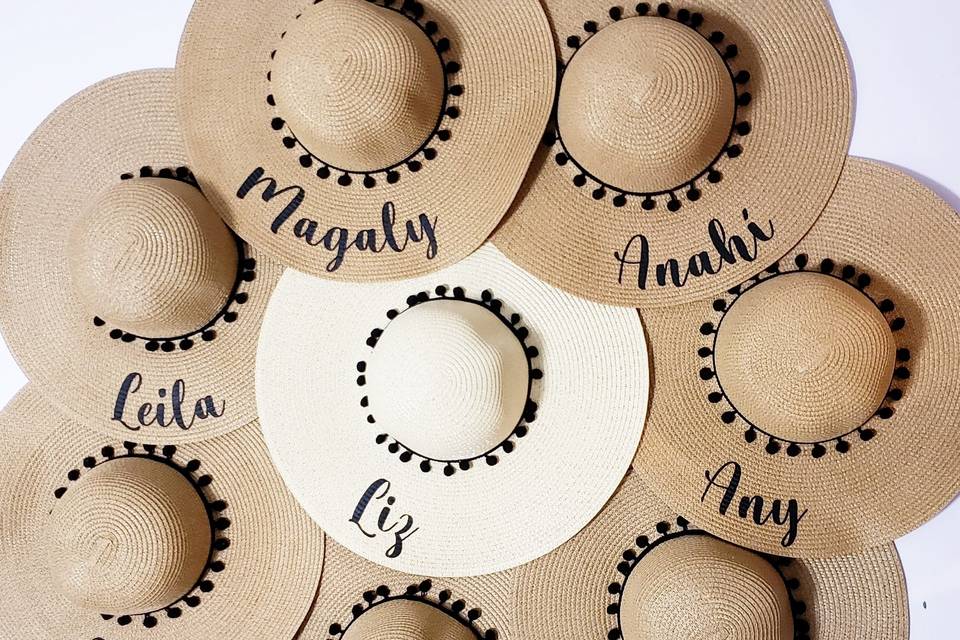 Sombreros de playa