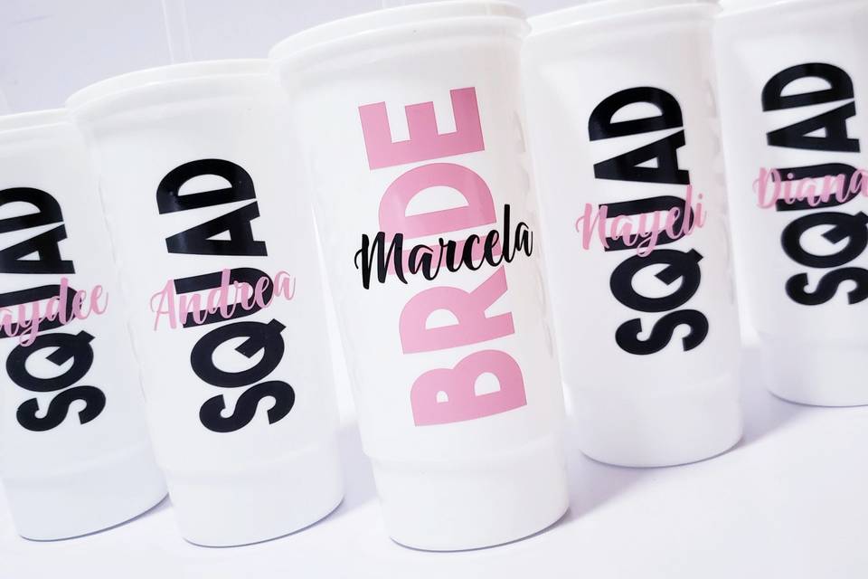 Vasos personalizados