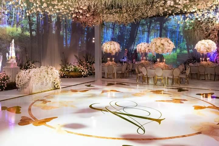 Boda en salón