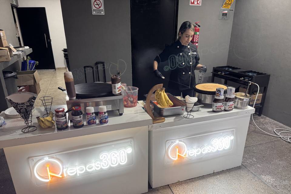 Stand crepe