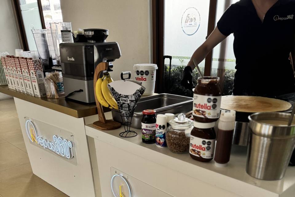 Stand crepe