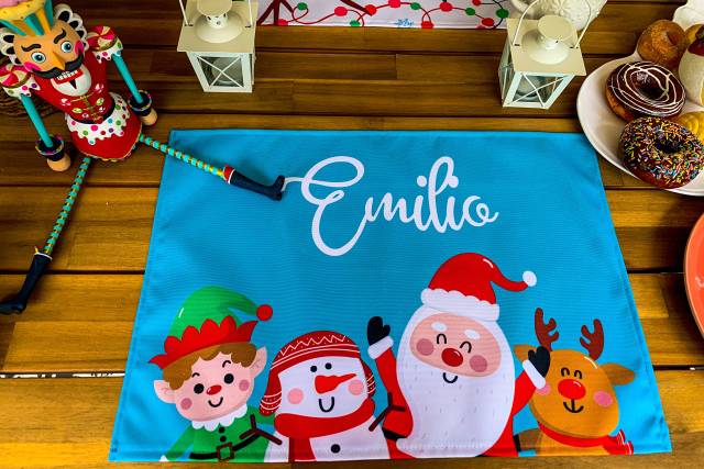 Mantel individual personalizad