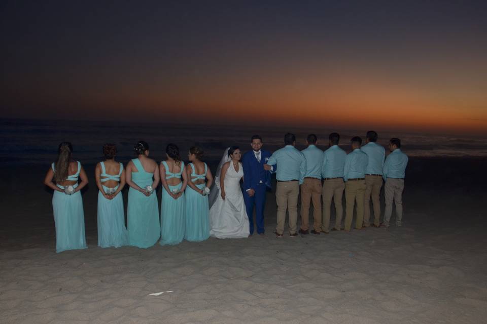 Boda en la playa