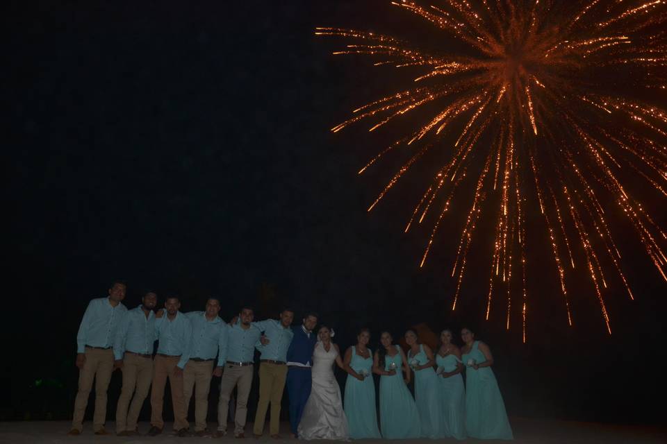 Boda en la playa