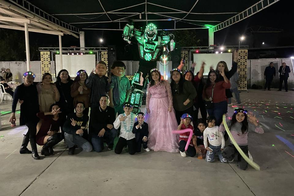 Nuestro Robot LED