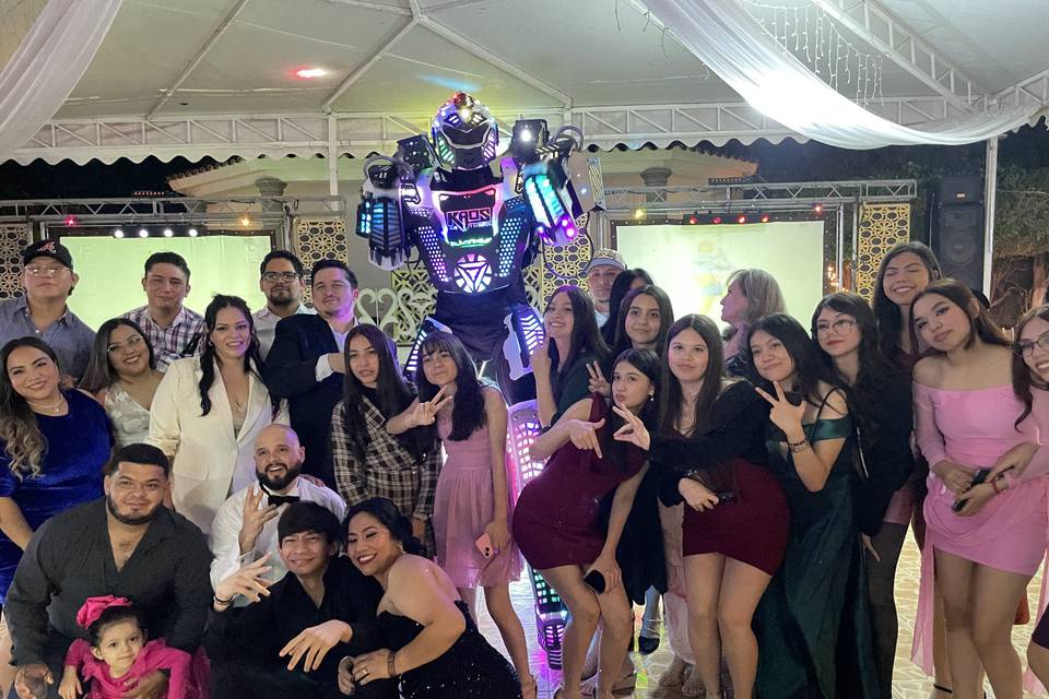 Nuestro Robot LED