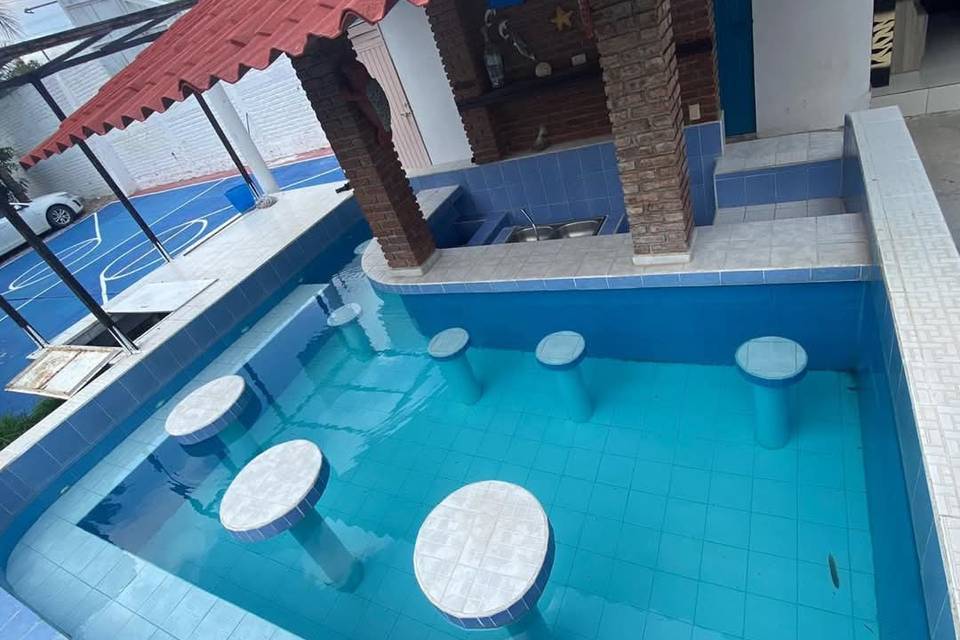 Área de aqua bar