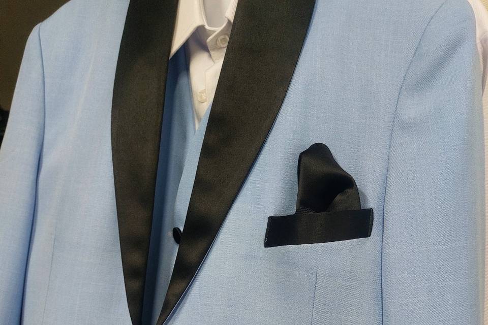 Traje tipo smoking