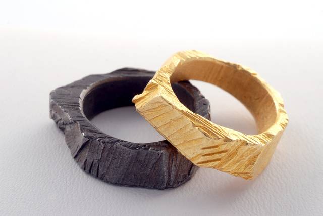 Anillos compromiso oro