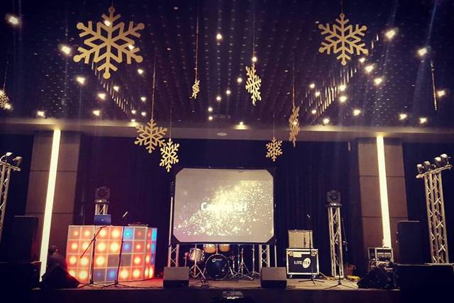 Dj audio e iluminación