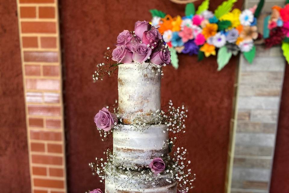 Naked cake