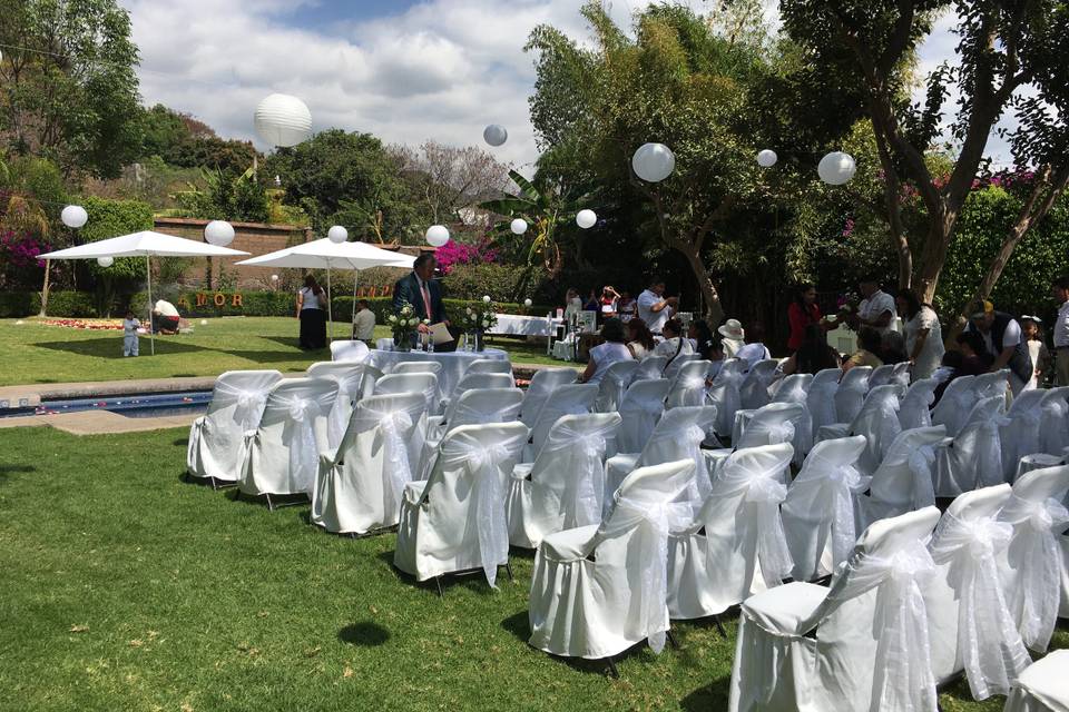 Boda en blanco 100 invitados