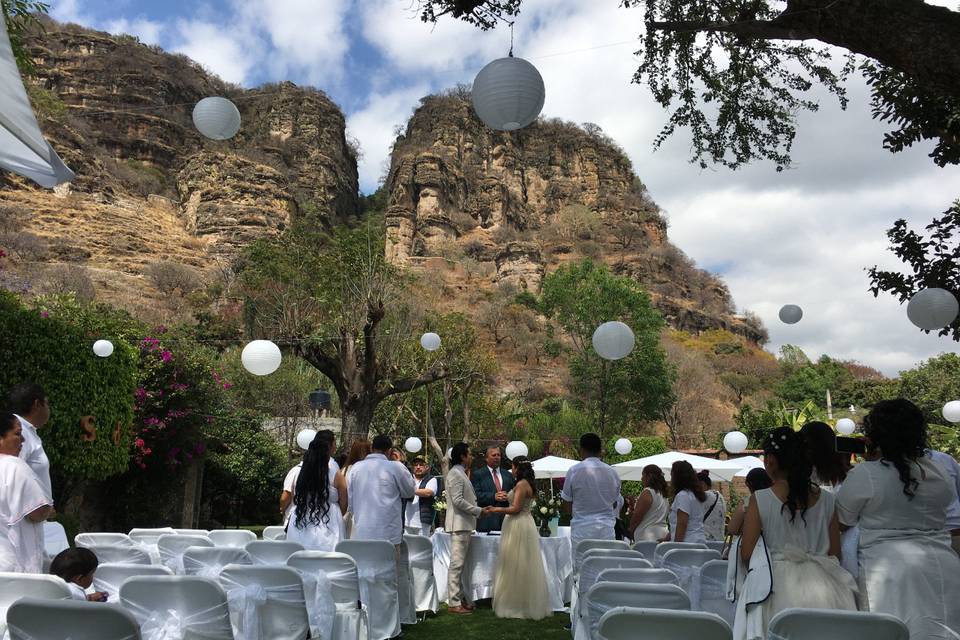 Boda en blanco 100 invitados