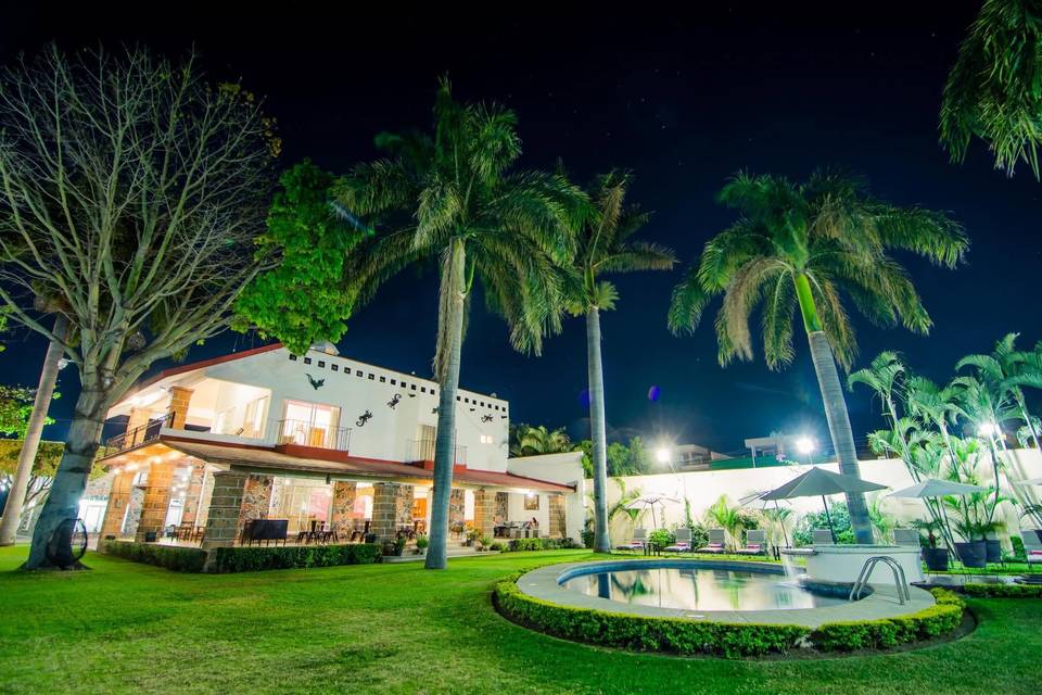 Jardin y hospedaje Yautepec