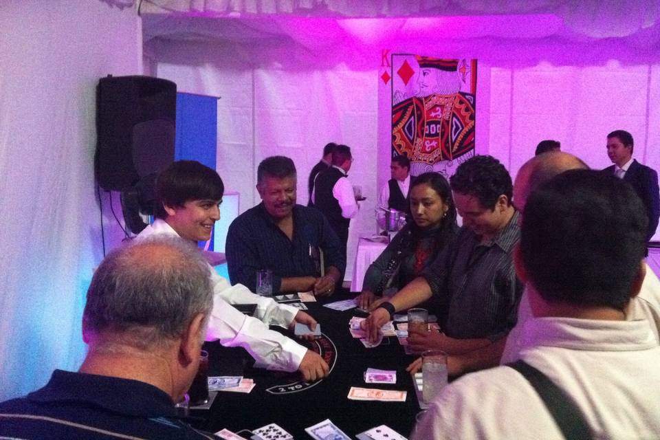 Servicios de casino