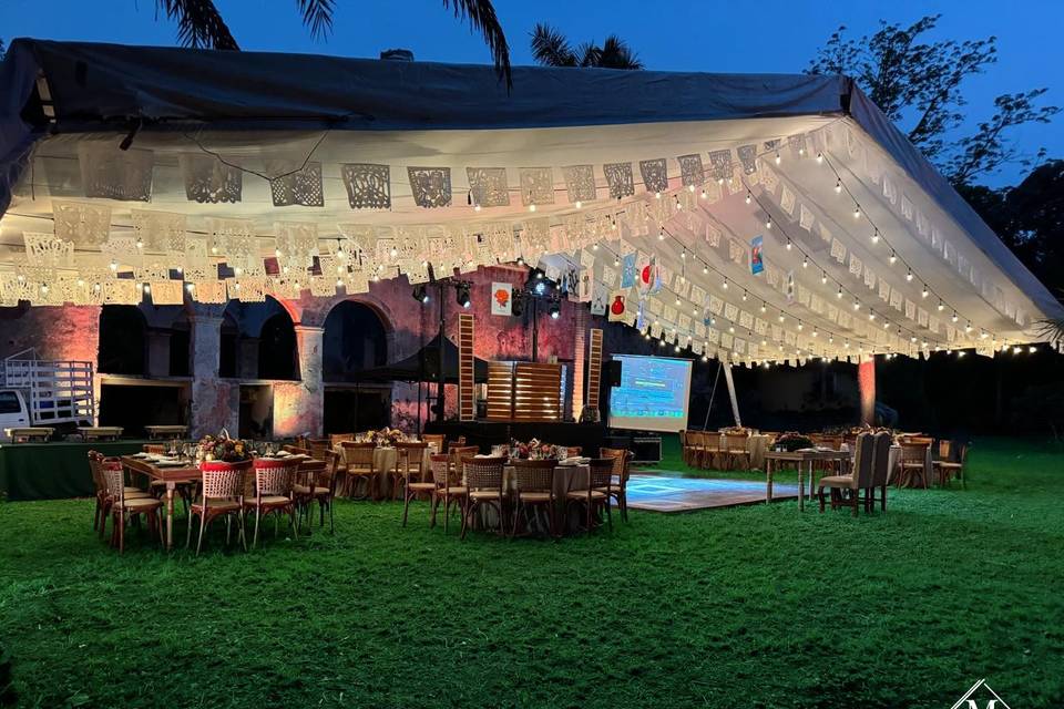 Espacio histórico para celebraciones