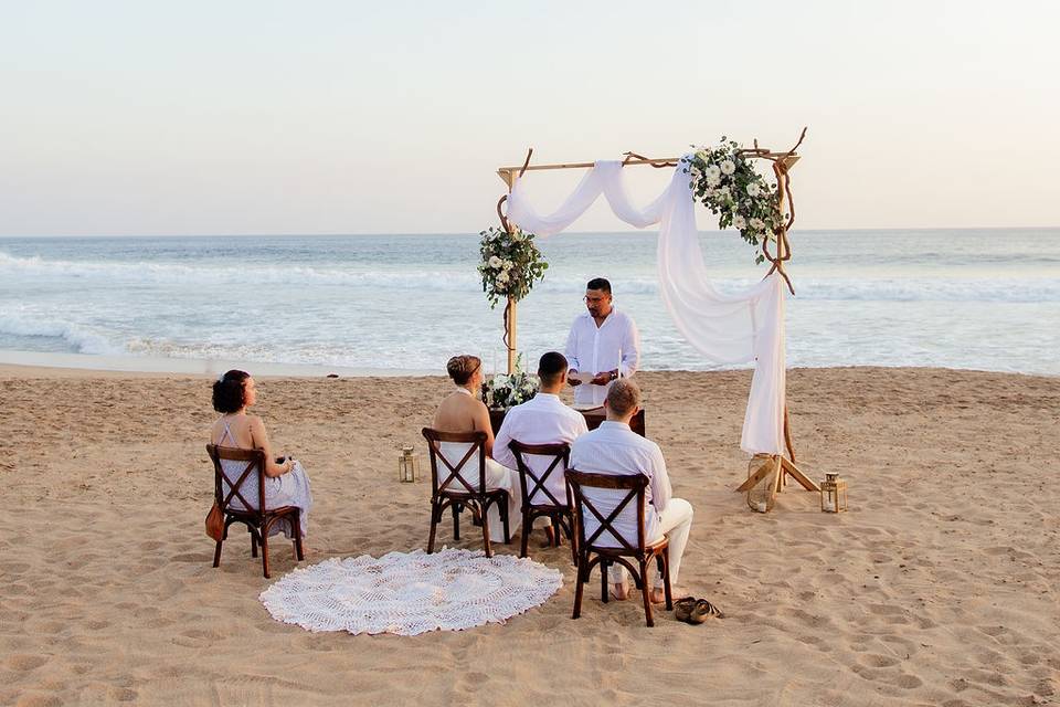 Boda en Mazunte