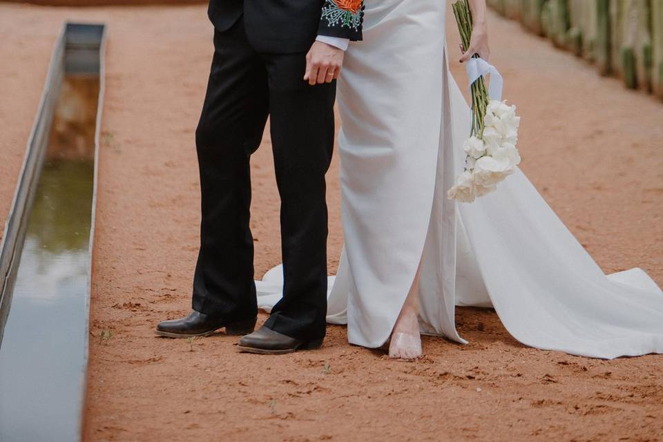 Boda civil entre agaves Oaxaca