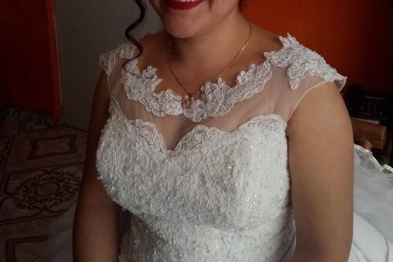 Peinado y maquillaje novia