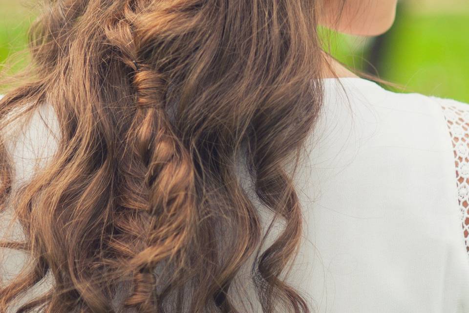 Peinado y maquillaje novia