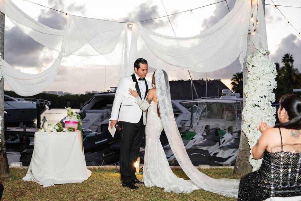 Ceremonia en jardin