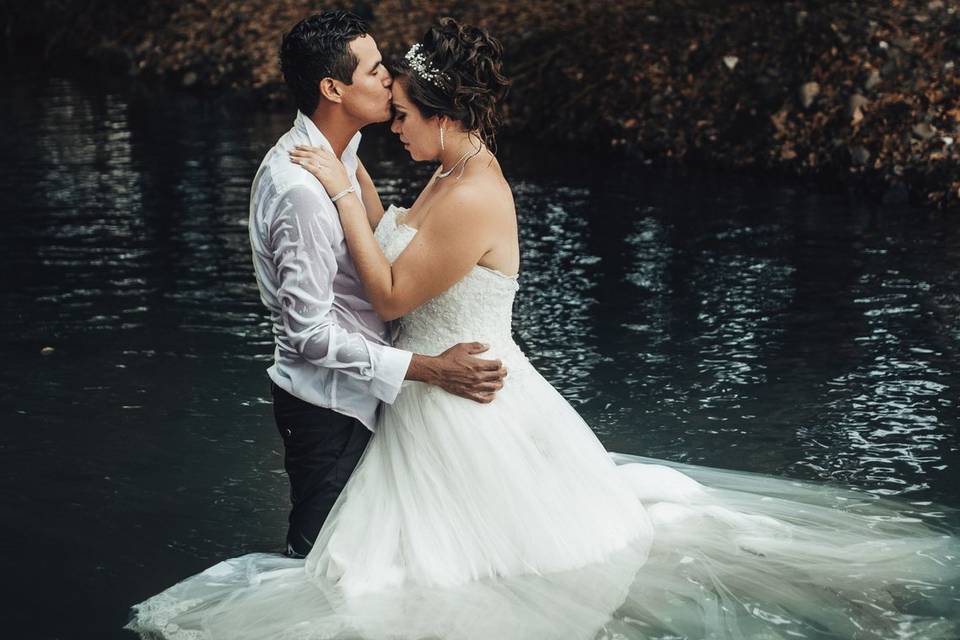 Trash the dress