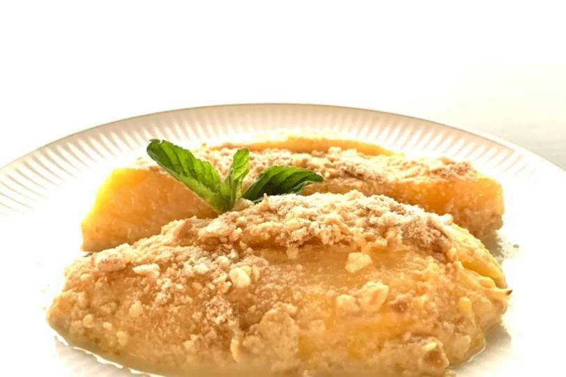 Postre con tequipal mango