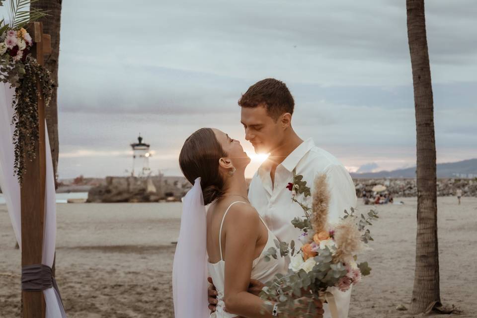 Boda en playa