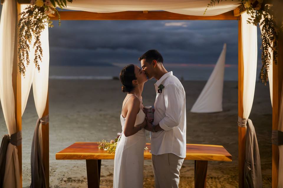 Boda en playa
