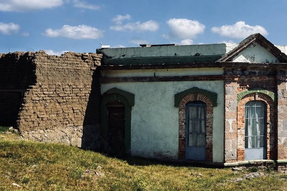 Fachada de la Hacienda