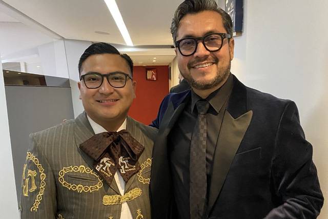Minutos antes del show