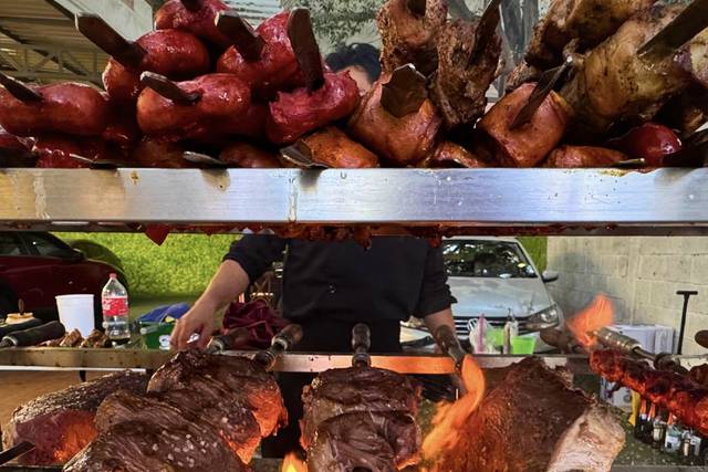 Carne al carbón
