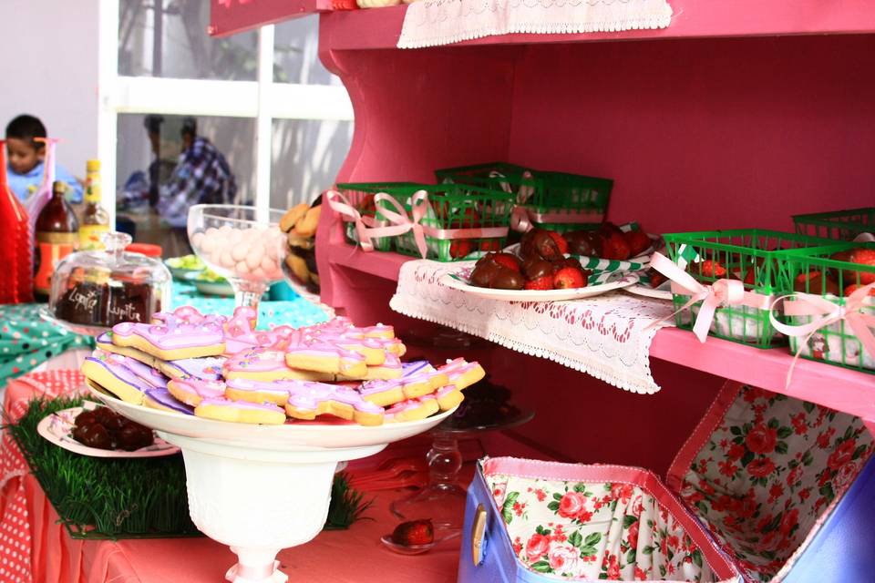Barras de postres