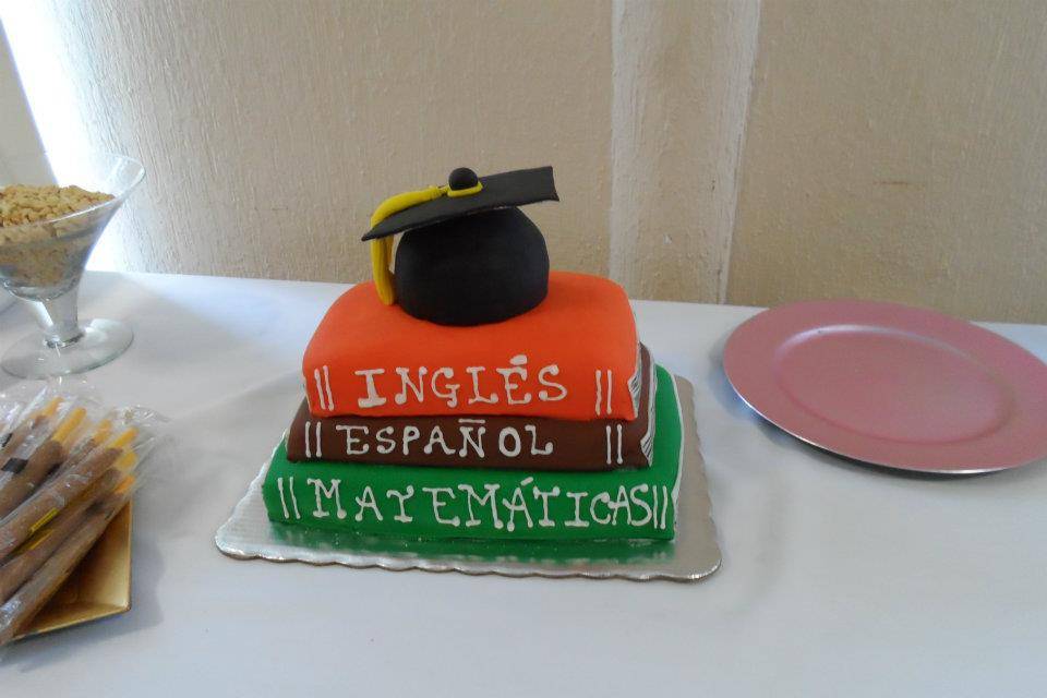 Pastel de graduación