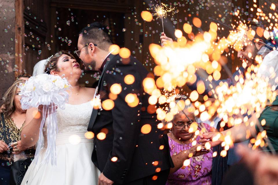 Salida de novios