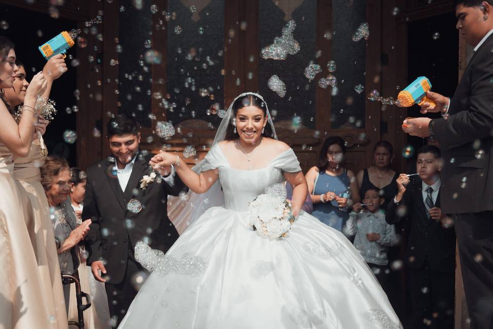Salida de novios