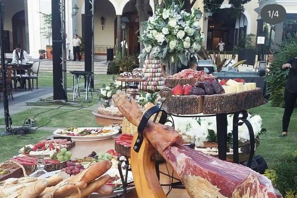 Pierna de jamón serrano